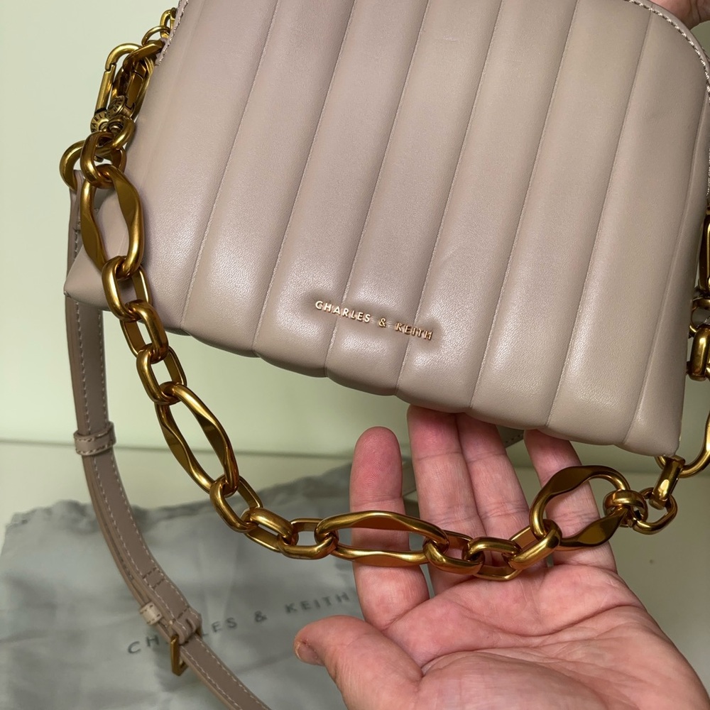 *NEW* Charles & Keith Saddle Bag - Picture 7 of 7
